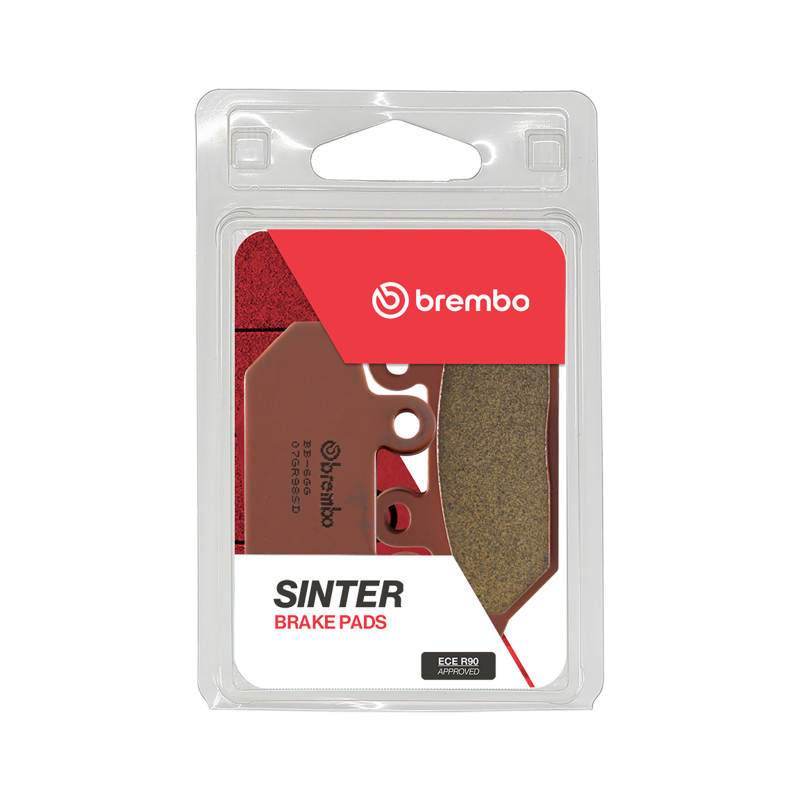 Can-Am Commander Brake Pads - Front - Brembo OE Powersports - Sinter - `18-`20